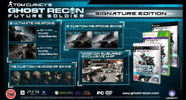 Tom Clancy's Ghost Recon: Future Soldier - Signature Edition (Xbox 360)