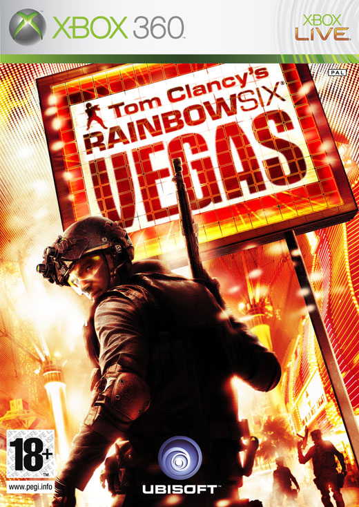 XBOX 360 GAME - Tom Clancy's Rainbow Six: Vegas (USED)