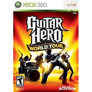 XBOX 360 - Guitar Hero: World Tour