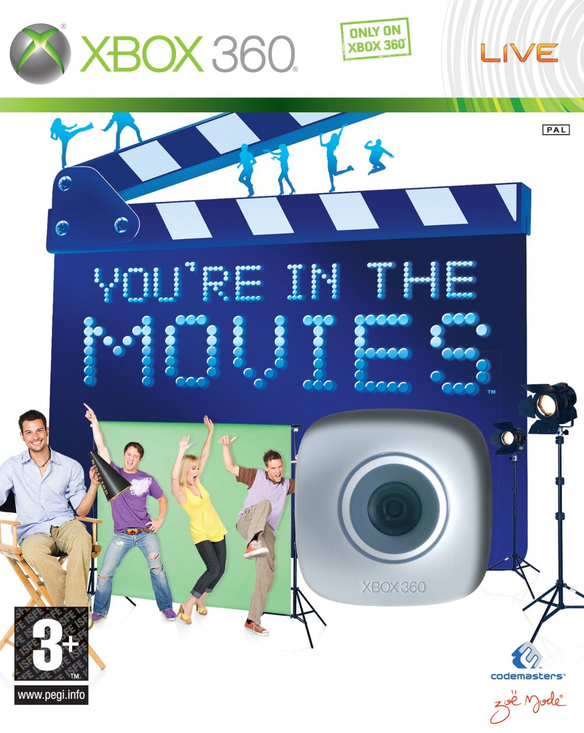 Xbox LIVE Vision Camera + You're In The Movies for Xbox 360 (USED)