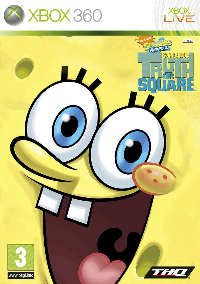 XBOX360 GAME - SpongeBob's Truth or Square (PRE OWNED)