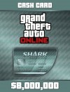 Rockstar Games Megalodon Shark Cash Card 8,000,000 GTA Dollars Xbox One Rockstar Games Megalodon Shark Cash Card 8,000,000 GTA Dollars Xbox One