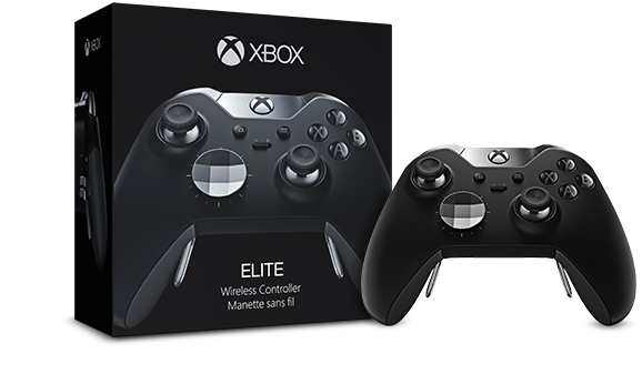 Χειριστήριο Official Xbox One Microsoft Elite Wireless Controller - Μαύρο
