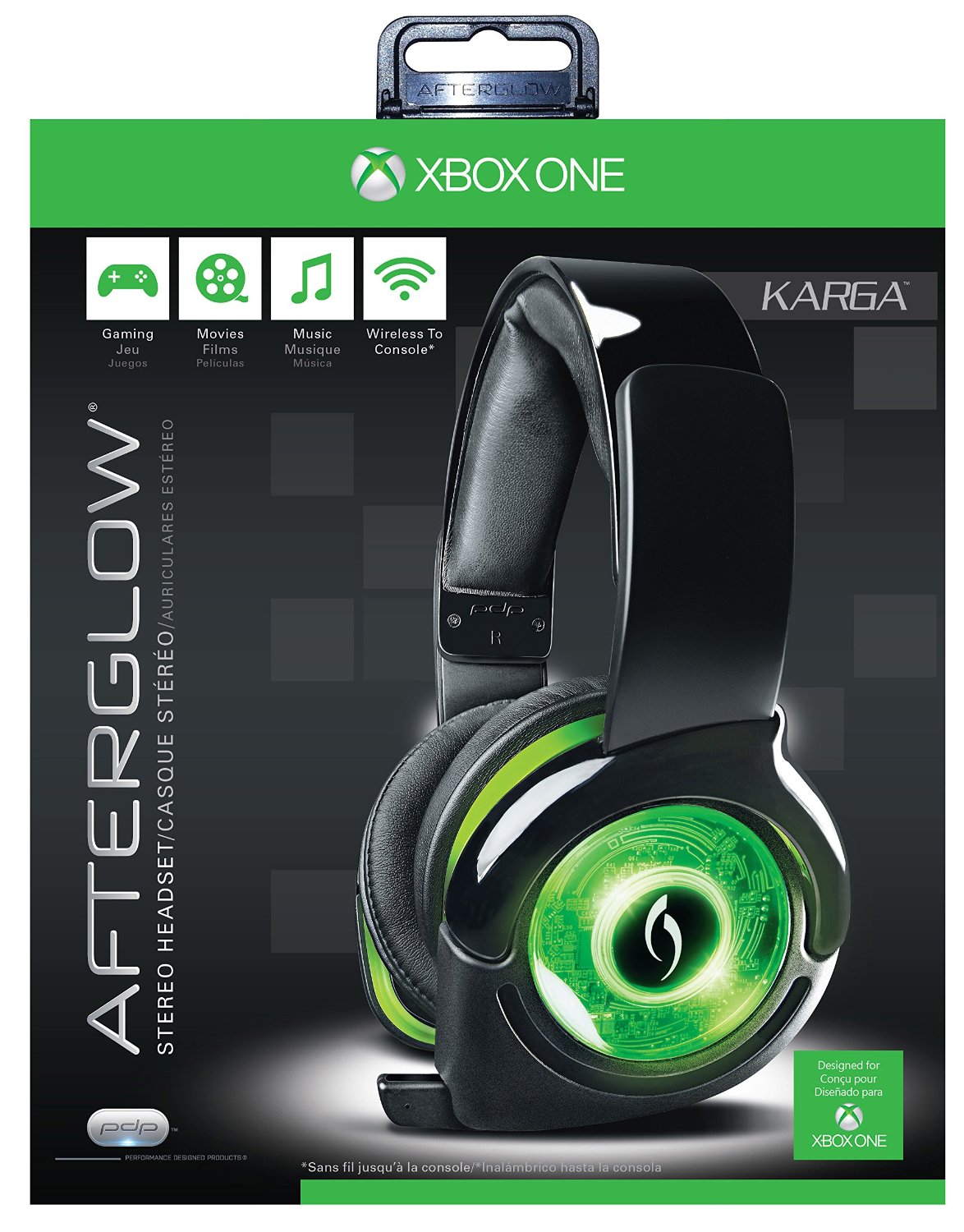 PDP Afterglow Wireless Headset - Karga for Xbox One B00B1MA32Q