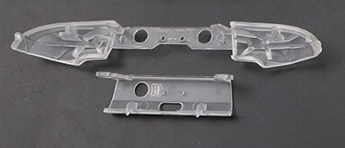 Spare buttons set LB RB Button Bumper Replacement Trigger Buttons Part for Xbox One S Slim Controller Joystick Trigger Clear (OEM)