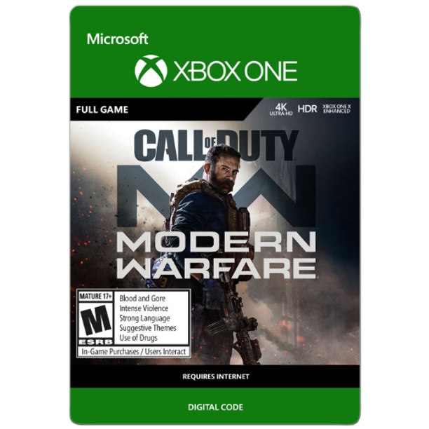 XBOX ONE GAME Call of Duty Modern Warfare (CD Key)