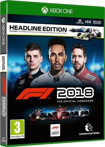 Xbox One Game - F1 2018 Headline Edition (ΜΤΧ)