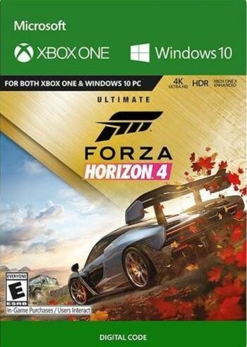 Forza Horizon 4 (Ultimate Edition) (PC/Xbox One) Xbox Live Key Xbox Series 10 (Xbox One)