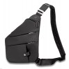 ARCTIC HUNTER τσάντα crossbody XB00041-BK, αδιάβροχη, μαύρη