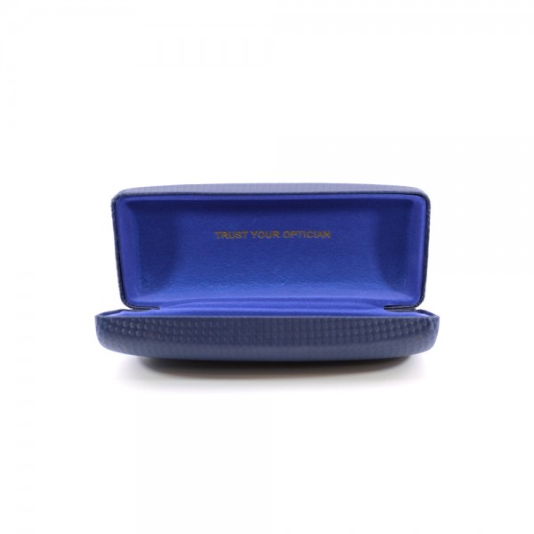 Embossed Glasses Case in Blue Color