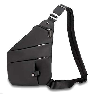 ARCTIC HUNTER crossbody bag XB00041-BK, waterproof, black