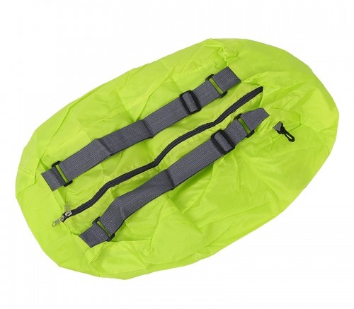 GREENGO Foldable shoulder / back bag, waterproof, green GSM034151