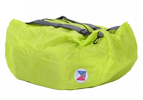 GREENGO Foldable shoulder / back bag, waterproof, green GSM034151