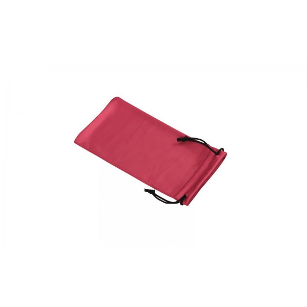 Θήκη Γυαλιών Microfiber Πουγκί Κόκκινο