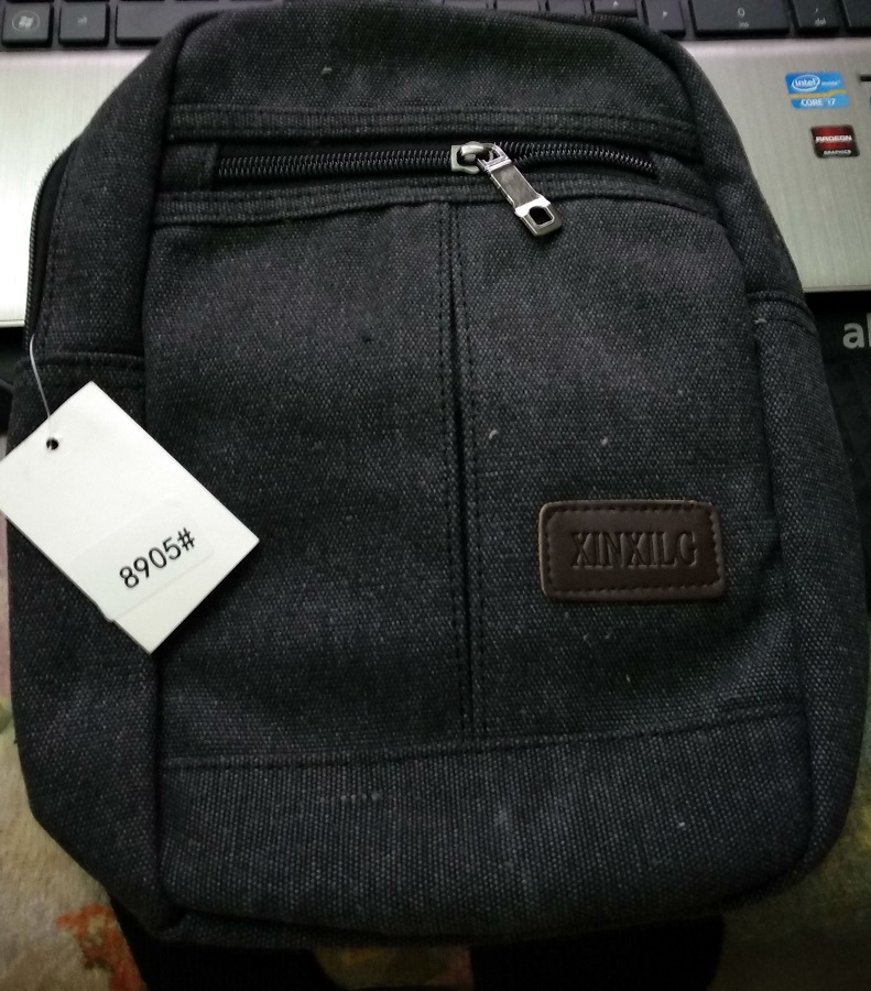 Model: 8905 ΤΣΑΝΤΑ ΩΜΟΥ & ΧΕΙΡΟΣ  Sling Shoulder & Ηand BAG IN COLOR:  BLACK