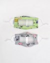 MASK SMILE KIDS ELEPHANTS & BALLOONS 15X15CM