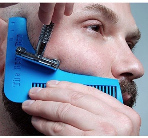 Beard Shaping Tool blue