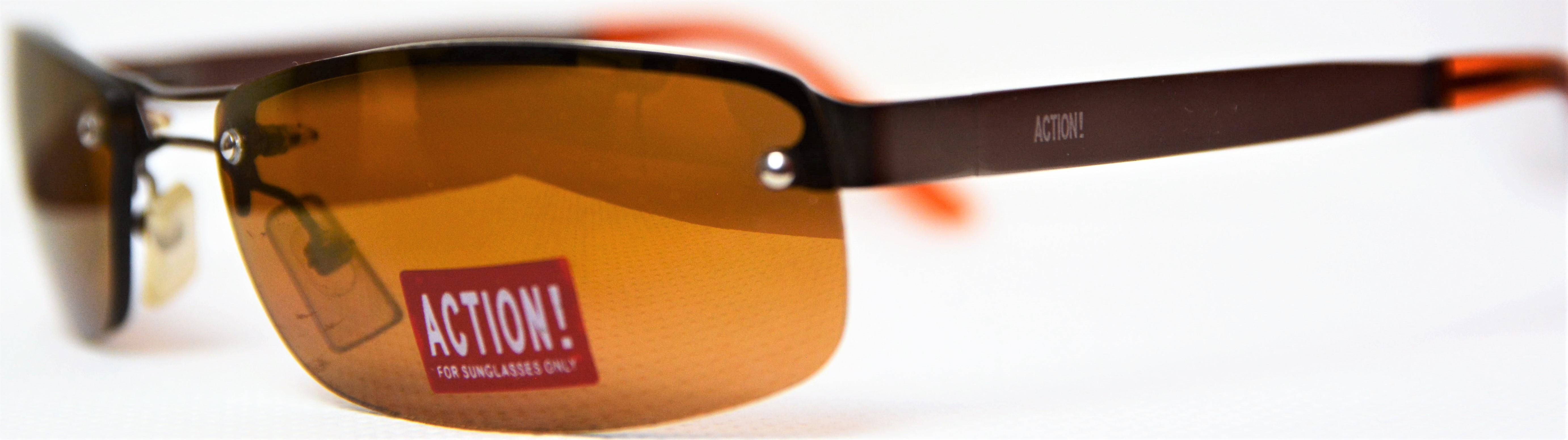Γυαλιά ηλίου Designer sunglasses Action AC2008 6118 130 Καφέ