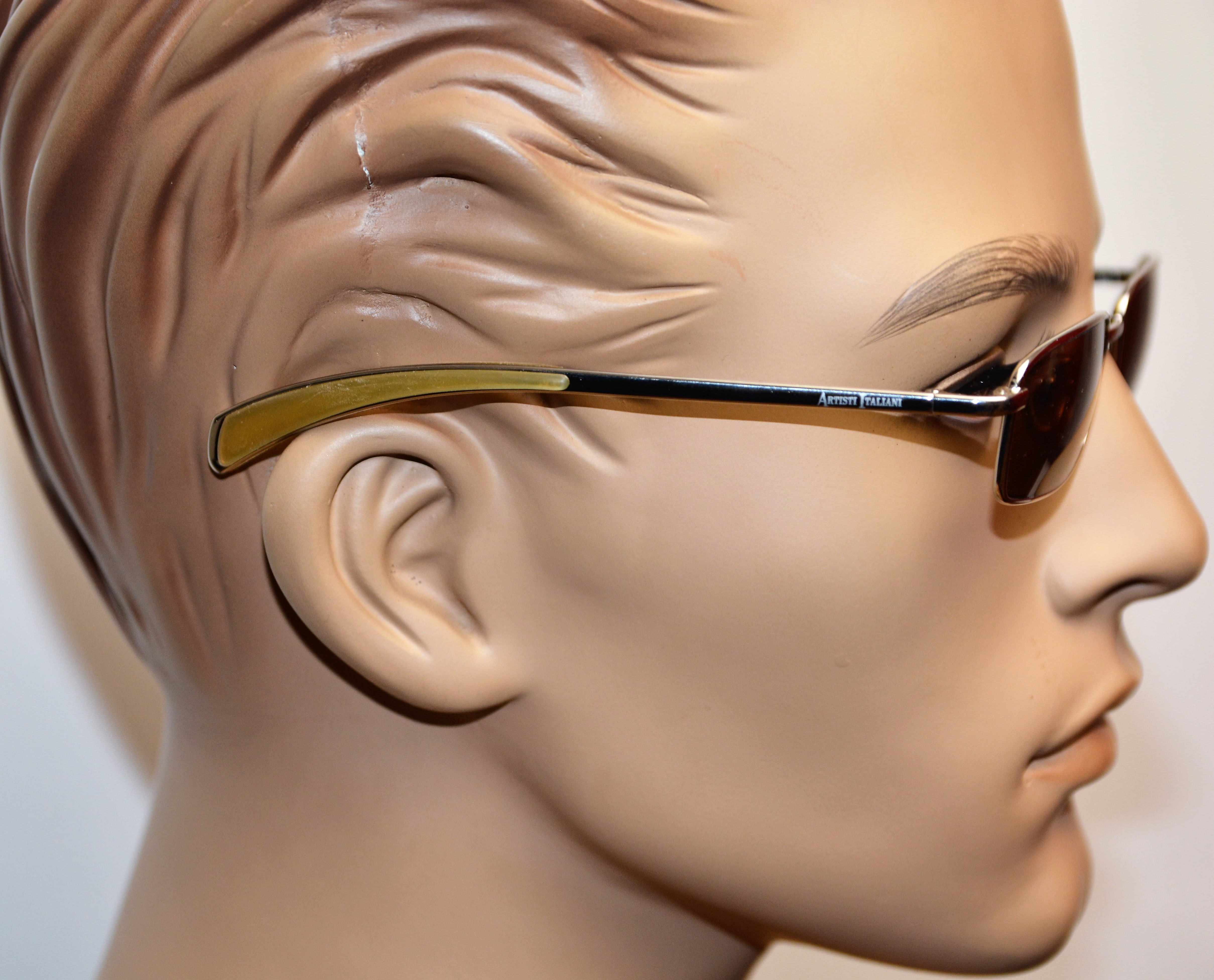 Γυαλιά ηλίου Designer sunglasses Artisti italiani A6051 G 5319 SISI 120 Μαύρο