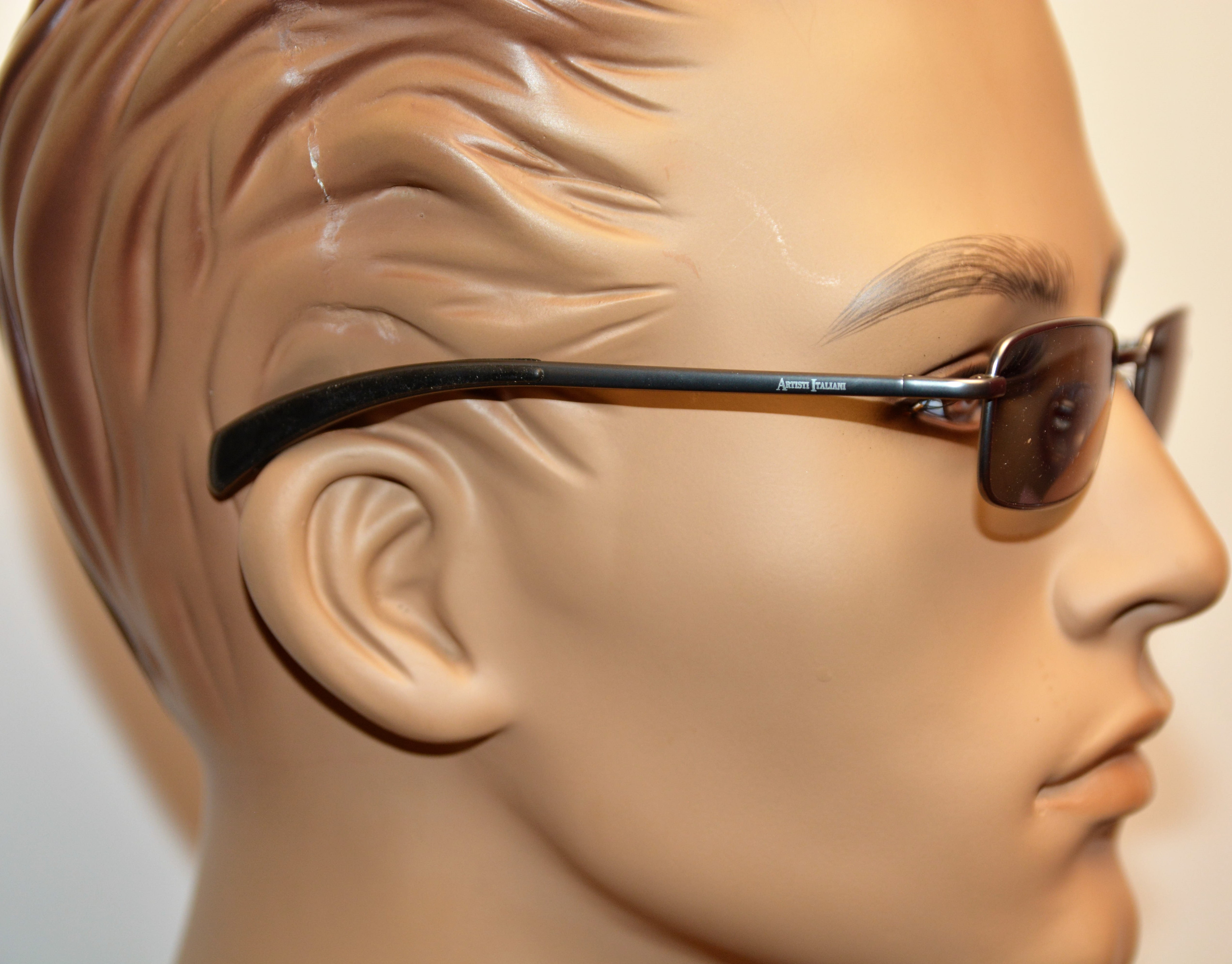 Γυαλιά ηλίου Designer sunglasses Artisti italiani A6052 M 5219 CF01 120 Γκρι