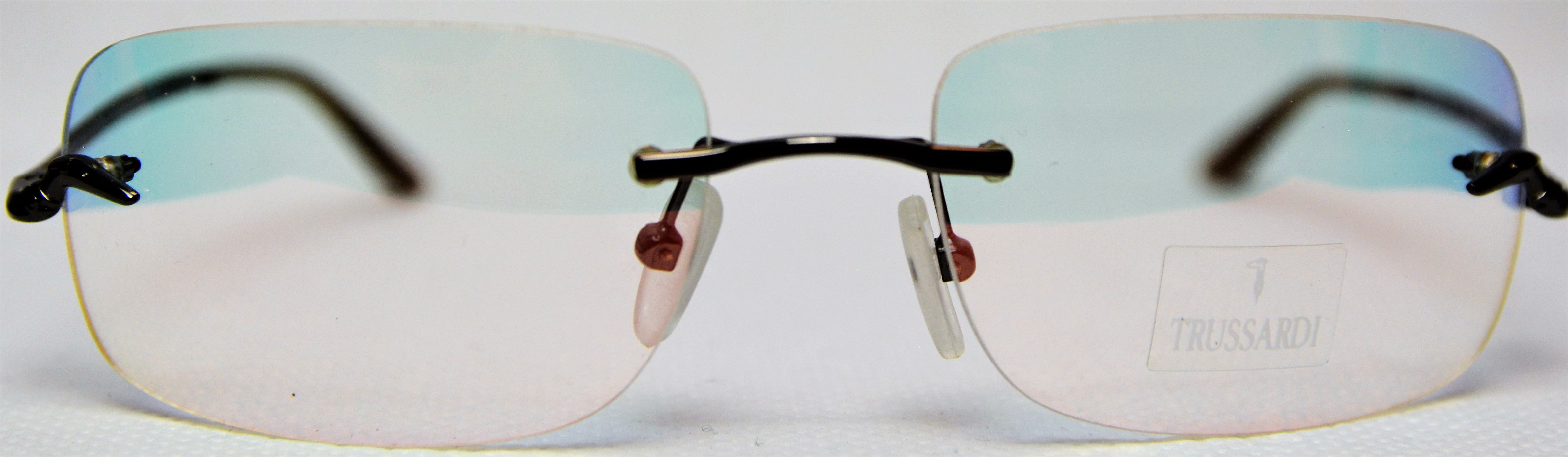 Γυαλιά ηλίου Designer sunglasses Trussardi Visibilia TE 20433 711 5819 135 Κίτρινο