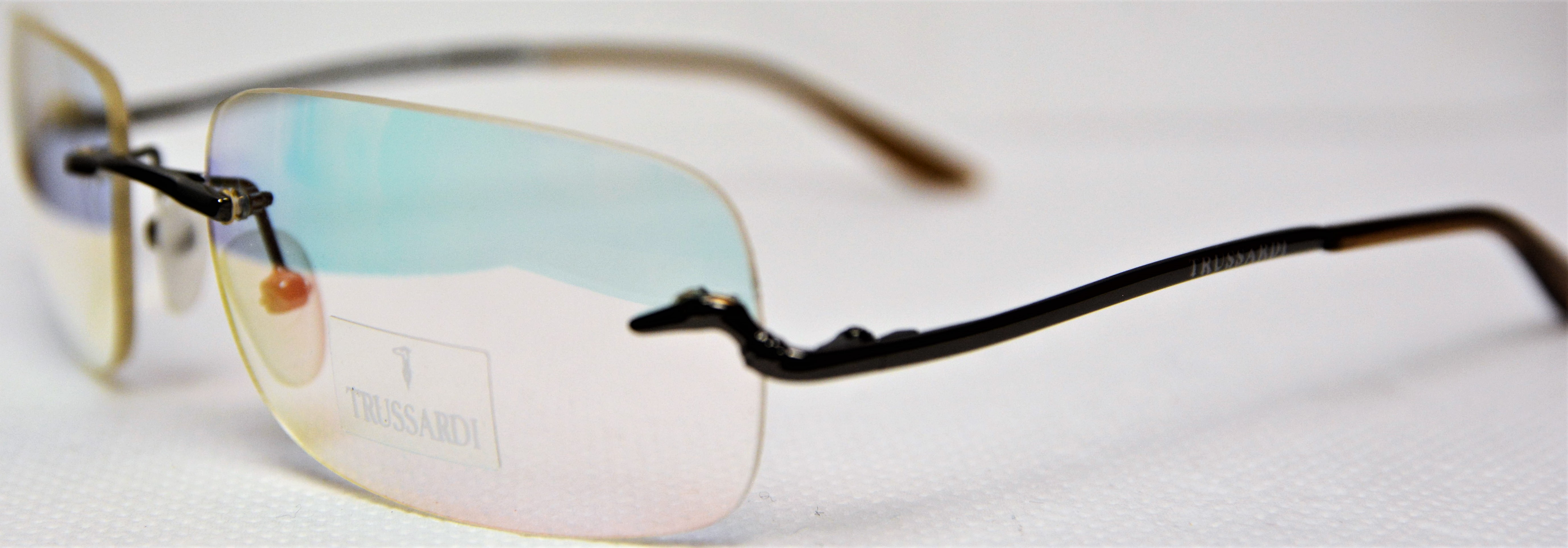 Γυαλιά ηλίου Designer sunglasses Trussardi Visibilia TE 20433 711 5819 135 Κίτρινο