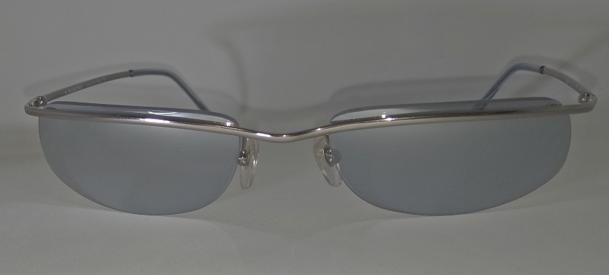 Γυαλιά ήλιου O Marines 5056 F  60-18-CFCL125 με μπλε φακούς και μεταλλικό σκελετό ασημί (OEM)