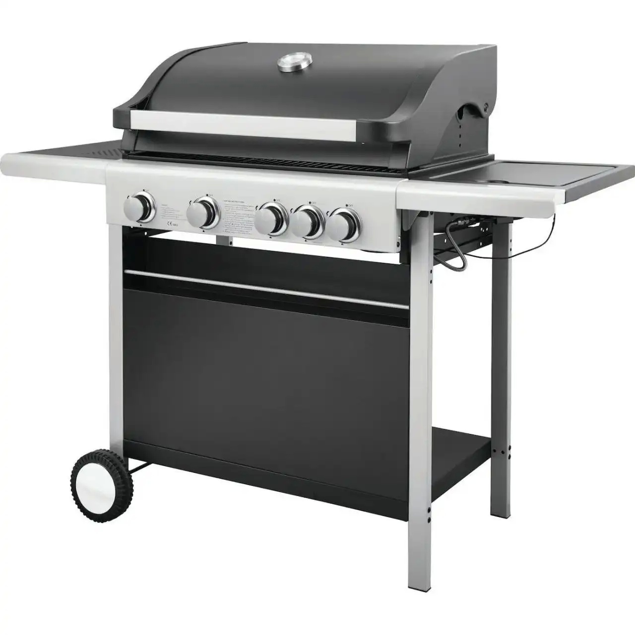 UNBAC LPG BBQ Heater 3 Burners + 1 Side Heater