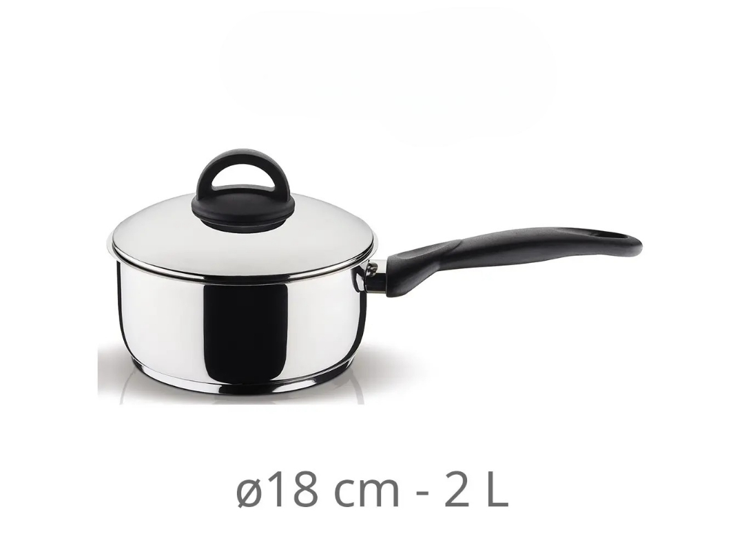 Κατσαρόλι Ν.18 2L Homebliss Pyramis 18/10 INOX