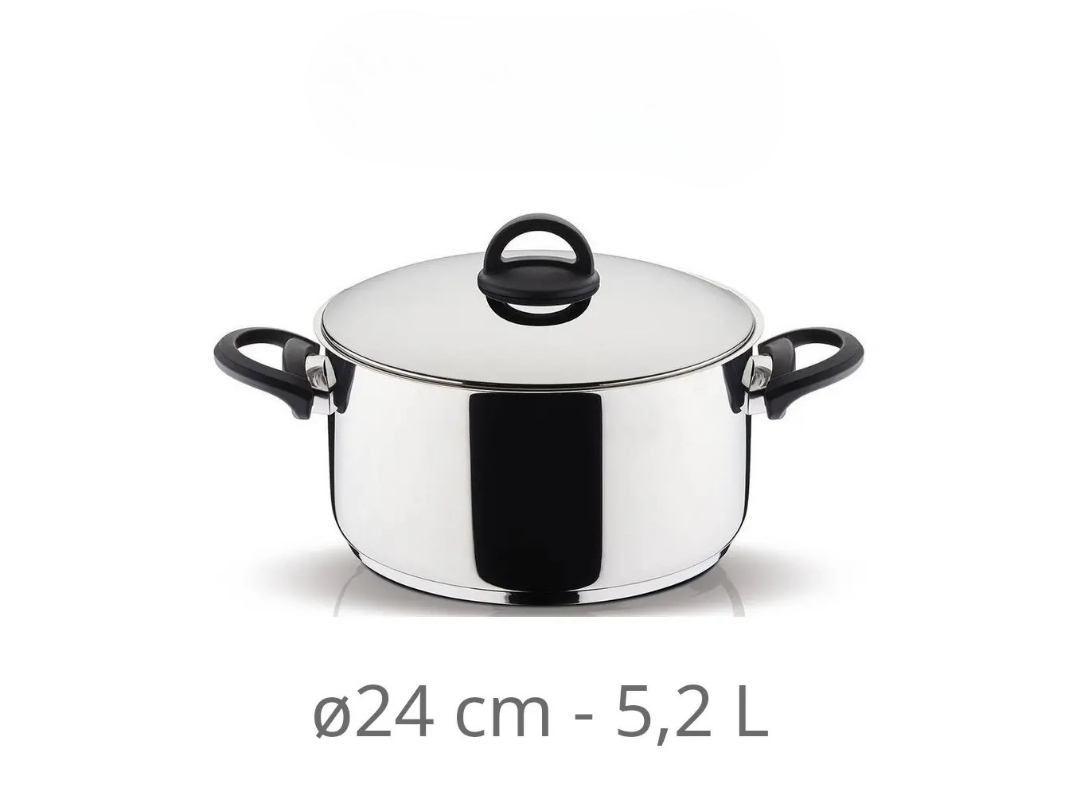 Kettle N.24 5.2L Homebliss Pyramis 18/10 INOX