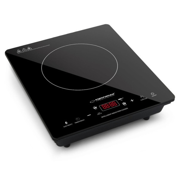 Esperanza Tabletop Induction Hob Single Black