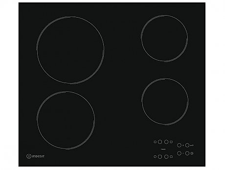 Εστία Αυτόνομη Κεραμική Indesit RI 161 C Μαύρο