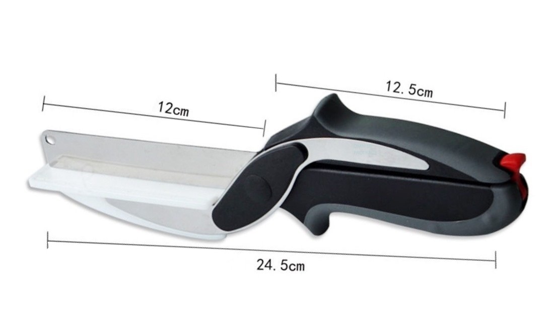 Μαχαίρι με Επιφάνεια Κοπής 2 σε 1 Clever Cutter (oem)