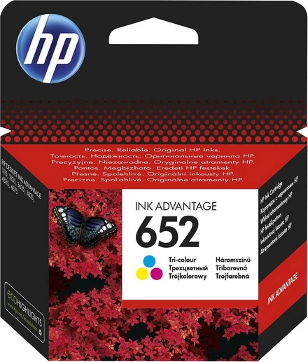 HP 652 Μελάνι Εκτυπωτή InkJet COLOR (F6V24AE) HP 652 Μελάνι Εκτυπωτή InkJet COLOR (F6V24AE)