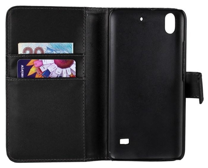 Leather Wallet Stand/Case for Huawei Ascend G620s Magenta (ΟΕΜ)