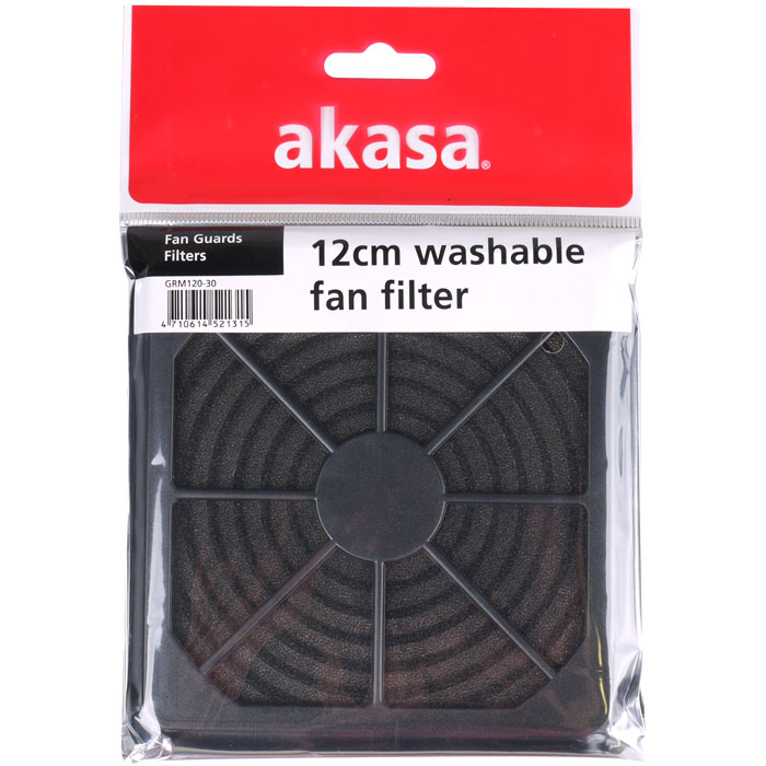 Plastic Dust Filter for PC Fans 120mm AKASA GRM120-30