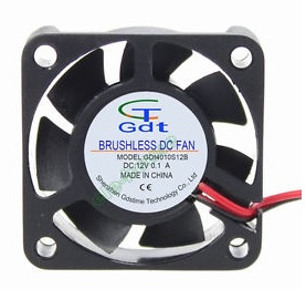 35x 35x 10mm 12V DC With 2pin Brushless Fan (GDT)