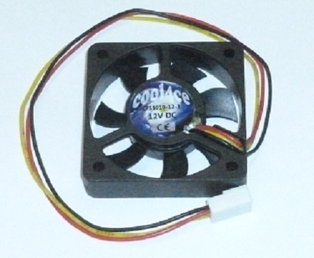 50x50x10mm 12V Cooling Case Fan 3pin (OEM) (BULK) CFS5010-12-3