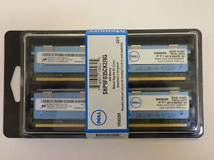 Dell Micron 8GB (4GBx2) 667MHz FBD ECC DDR2 Server RAM (PC2-5300F) (SNP9F035CK2/8G)