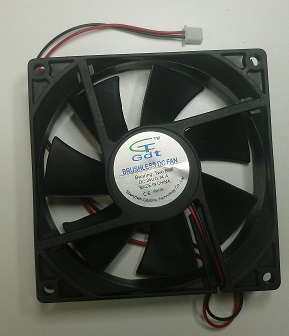 92x92x25mm Dc 24v 2pin FAN Brushless Fan (GDT)
