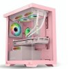 Armaggeddon Aquaron Gaming Midi Tower Κουτί Υπολογιστή με Πλαϊνό Παράθυρο Ροζ