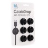 BlueLounge CableDrop Τακτοποιητής Καλωδίων Μαύρο BL-CD-BLK BlueLounge CableDrop Τακτοποιητής Καλωδίων Μαύρο BL-CD-BLK