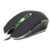 Gembird USB Gaming Ποντίκι με Πράσινο Φως Μαύρο MUSG-001-G Gembird USB Gaming Ποντίκι με Πράσινο Φως Μαύρο MUSG-001-G