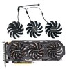 GIGABYTE GV-N970WF3OC-4GD Cooling Fan Replacement PLD08010S12H T128010SM 78MM 3PIN New GTX970 GPU Cooling Fan