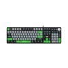 Keyboard Aula F2088 Pro Mechanical Black Usb Typec Us-gr New Keyboard Aula F2088 Pro Mechanical Black Usb Typec Us-gr New