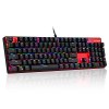 Motospeed CK104 USB Μηχανικό Gaming Πληκτρολόγιο με 104 Φωτιζόμενα Πλήκτρα (Κόκκινο) Motospeed CK104 USB Μηχανικό Gaming Πληκτρολόγιο με 104 Φωτιζόμενα Πλήκτρα (Κόκκινο)