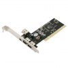 PCI CARD FIREWIRE 400 3 x 6 Pins 1 x 4 pins PORTS