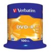 Verbatim DVD-R 16X 120 Discs 4.7GB Spindle 100T Matt Silver Verbatim DVD-R 16X 120 Discs 4.7GB Spindle 100T Matt Silver