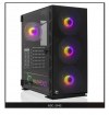 WHITE SHARK PC CASE WARHEAD / 4 FANS 14CM RGB