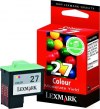 Μελάνι Lexmark No. 27 Colour (10NX227E) Μελάνι Lexmark No. 27 Colour (10NX227E)